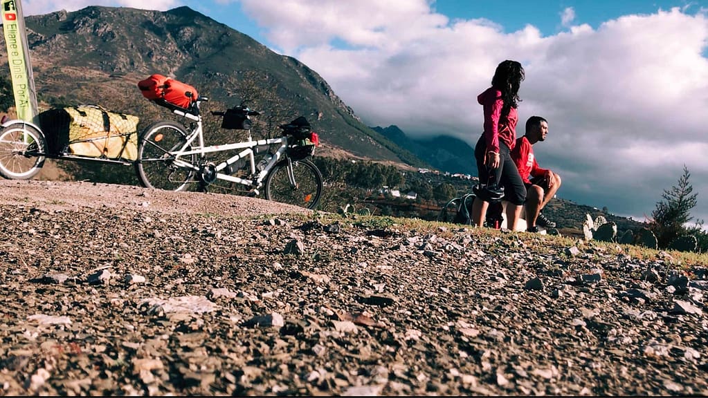 Viagem a Marrocos de bicicleta tandem