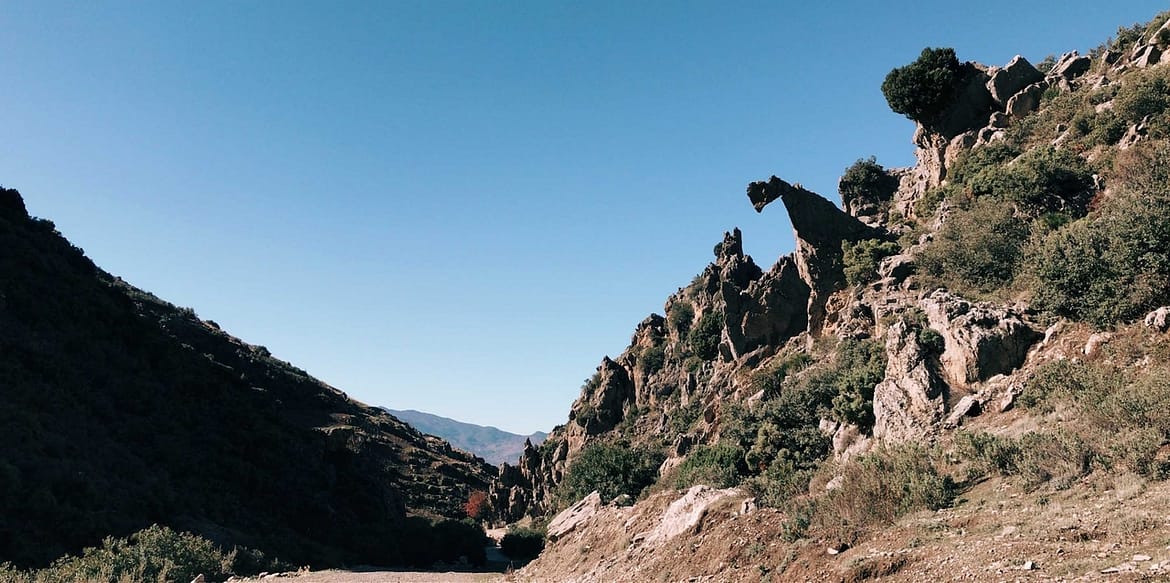 The hanging rock, montanhas Marrocos