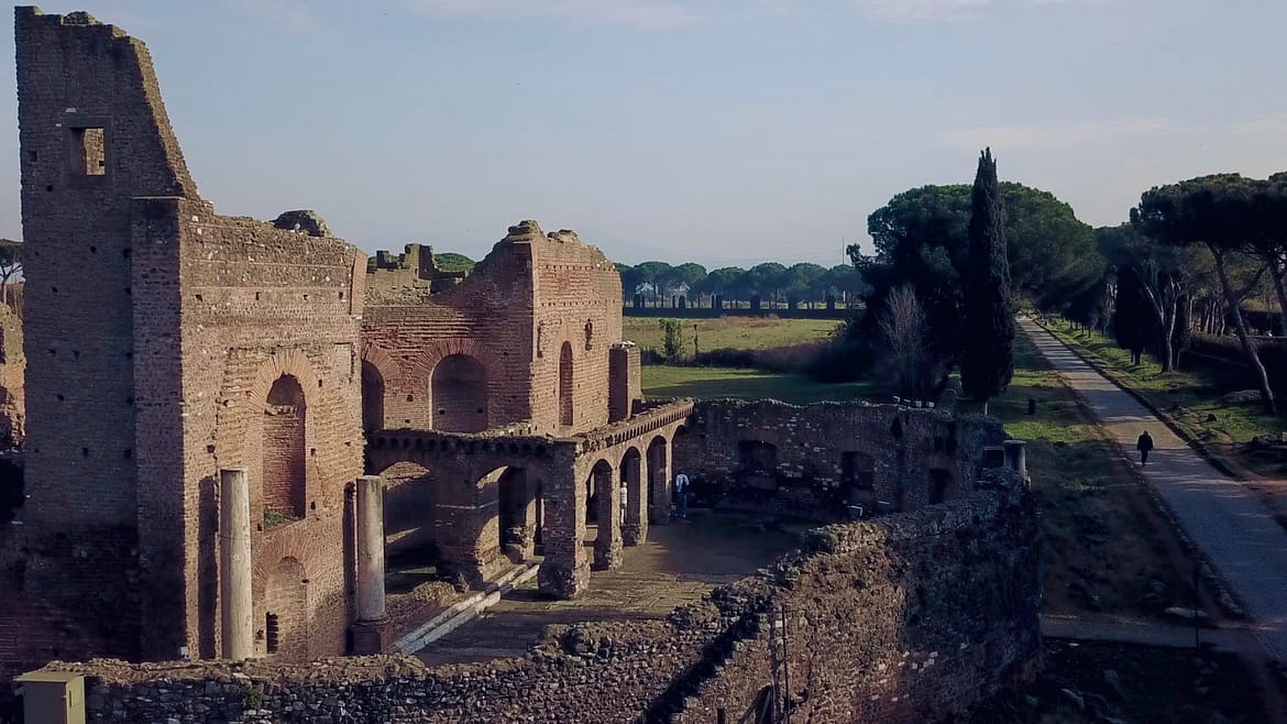 Ruinas romanas, Via Appia