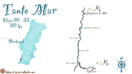 Mapa de Odeceixe a Zambujeira do Mar Tanto_Mar_Etapa_20