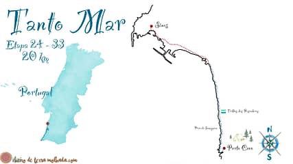Mapa de Porto Covo a Sines Tanto_Mar_Etapa_24
