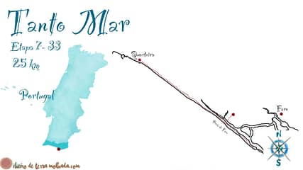 Mapa de Faro Quarteira Tanto_Mar_Etapa_7